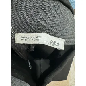 Zara black leggings size‎ medium thumbnail 7
