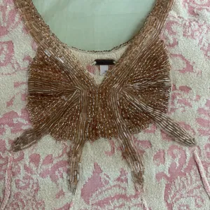 Free People‎ Starstruck Champagne Corset Knit Sleeveless Dress Size Small EUC thumbnail 5