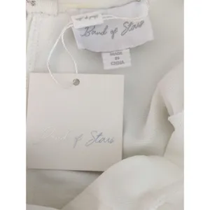 Band of Stars Bodycon Dress‎ White Sweetheart Neck Party Cocktail NWT thumbnail 14