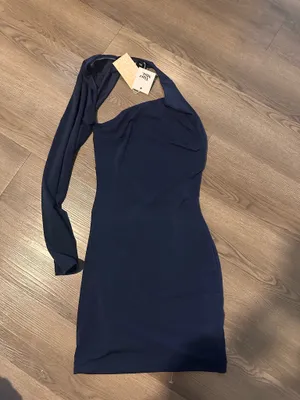 Tiger Mist navy mini dress  thumbnail 4