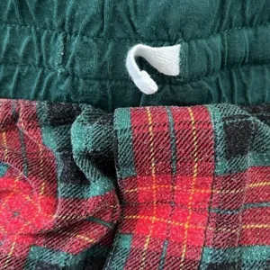 Little Sleepies Bamboo Pajama Pants Men XL Red Green Plaid Lounge Sleepwear thumbnail 4