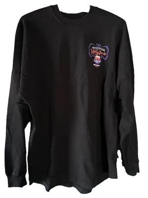 Disney Hocus Pocus Amuck Spirit Jersey Halloween Party Black Sz M Magic Kingdom thumbnail 1