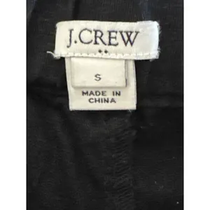 J.Crew Black Linen Cotton Pom Pom Trim Shorts Womens Small Coastal Beachy Preppy thumbnail 8
