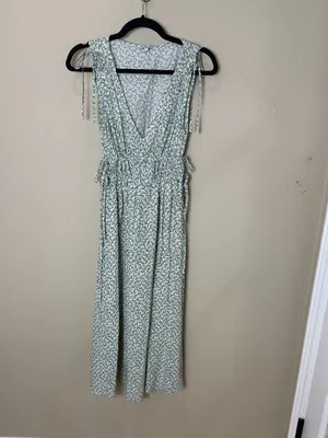 Rails Constantine Midi Dress In Green Garden Tie Details Size Small thumbnail 4