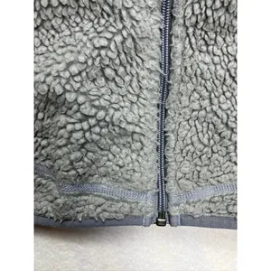 Patagonia Los Gatos Gray Sherpa Fleece Jacket Full Zip Womens Size Small Outdoor thumbnail 5