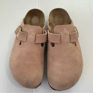 Birkenstock Boston Suede Mules Pink Clay, 7-7.5 (38) thumbnail 9