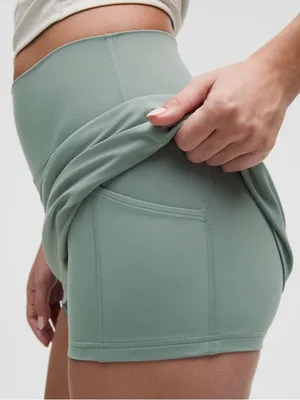 Lululemon Align High-Rise Skirt Green Size 6 Golf Sporty Athleisure Skort thumbnail 5