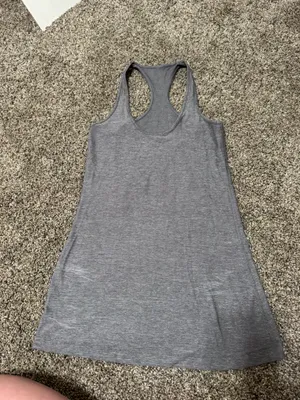 Lululemon Cool Racerback Tank 6 Grey thumbnail 1