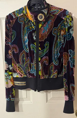 Vintage Razzo Multicolor jacket Black Size M thumbnail 1