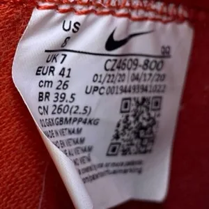 Nike Blazer Mid 77 Vintage Men's Orange Suede Leather Lace Up Sneakers Shoes 8 thumbnail 5