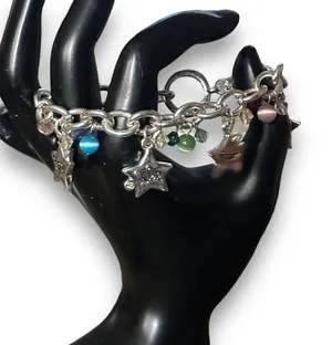 AJMC Vintage  Inspirational Star Charm Bracelet thumbnail 3