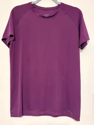 Women's Mauve Patagonia Capilene Cool Trail T-Shirt Purple Size Large thumbnail 1