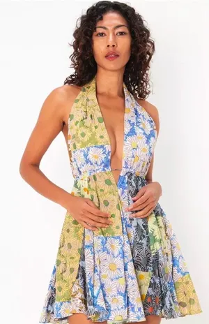 ZARA Dress Mini Floral thumbnail 1