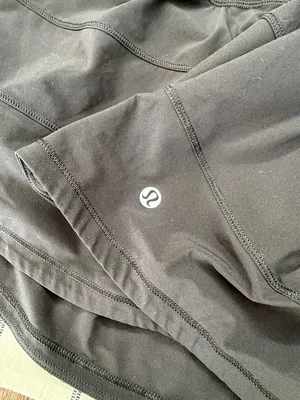 lululemon athletica Black Circle Skater Skort with Liner thumbnail 2