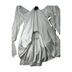 FOROLAV White Long Sleeve Mini Dress Size M NWT thumbnail 8