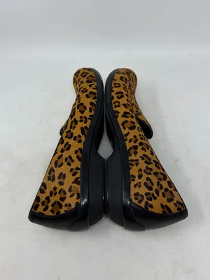Dansko Olivia Calf Hair Leopard Loafer Size 39 or US 8.5/9 thumbnail 5