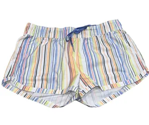 PrAna Pastel Multi Stripe Mariya Beach Shorts size Small thumbnail 3