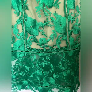 Lulus Deeply Cherish Green Lace Dress sz XS thumbnail 7