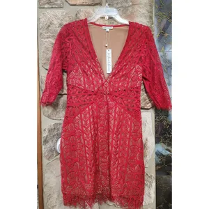 Free People For Love & Lemons Lyla Cocktail Dress Size L thumbnail 4