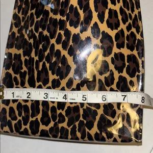 Bloomingdale’S Cheetah Print Patent Leather Mini Tote Bag Preloved thumbnail 13