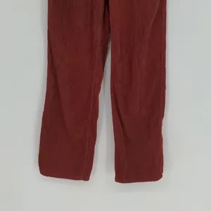BDG Urban Outfitters Orange/Red Corduroy Straight Leg‎ Mid Rise Pant Size 25 thumbnail 3