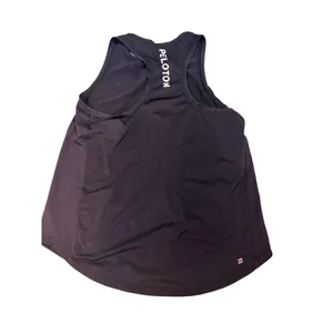 Peloton Black Racerback Tank Top Medium Mesh Back Athletic Workout Shirt‎ thumbnail 3