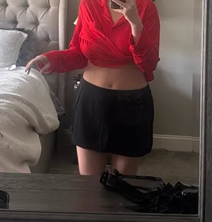 Black mini skirt Size L thumbnail 2