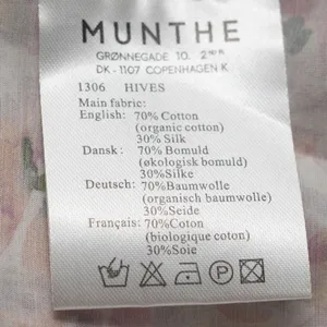 Munthe. Hives Silk Blend Floral Dress.‎ thumbnail 14