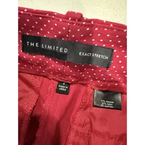 The Limited Extra Stretch Pants Womens 29** Pink Polka Dot Work Career Office thumbnail 3