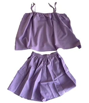 Women's Two Piece Spaghetti Strap and Shorts Pajamas Size M #260262 thumbnail 1