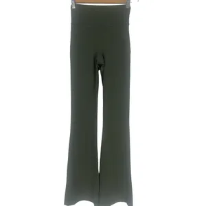 Lululemon Groove Super-High-Rise Flared Pant Army Green Size 0 Nulu thumbnail 3