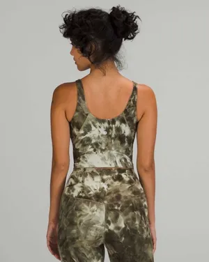 Lululemon Align Tank Top Diamond Dye Light Sage Medium Olive 6 thumbnail 4