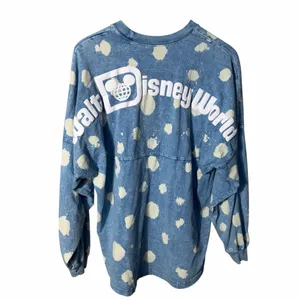 Walt Disney World Denim Bleach Spirit Jersey Size Medium thumbnail 3