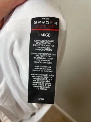 Bnwt! Spyder Women's White Performance Skort Size L thumbnail 11