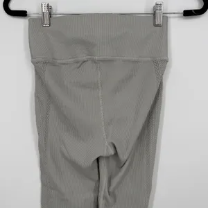 OFFLINE by Aerie Leggings Womens Medium Sage Green Ribbed High Rise Yoga thumbnail 6
