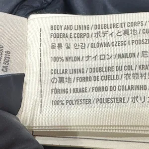 Abercrombie & Fitch Down Insulated Packable Puffer Winter Jacket Navy‎ Small thumbnail 9
