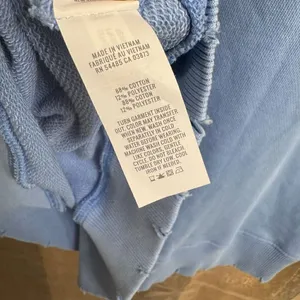 Aerie Light Blue Lace Up Oversized Cozy Sweater Size Med NWOT thumbnail 7