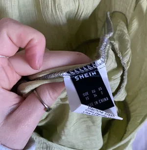 SheIn Green Halter Formal Dress thumbnail 3
