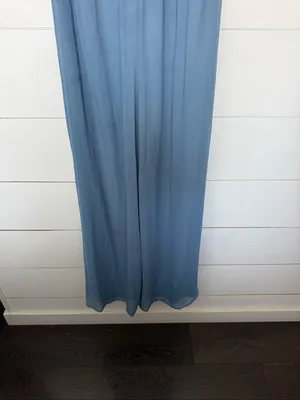 Lulu’s Women’s Small Blue Divine Muse Wide Leg Jumpsuit thumbnail 2