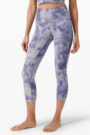 Lululemon Align Crop 21" in Diamond Dye Iced Iris Peri Purple thumbnail 1