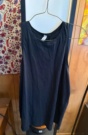 Lululemon In the Open Tank Black size 12 thumbnail 1