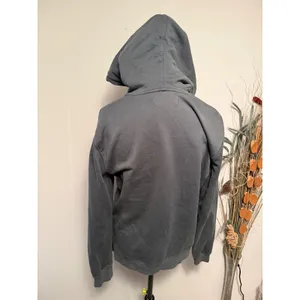 EVERLANE Green Cotton Pullover Hoodie Sweatshirt Women's Size M split at‎ side thumbnail 2