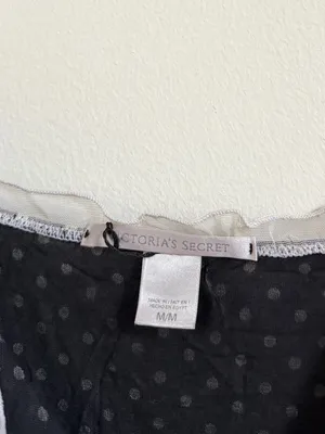 Victoria’s Secret Polka Dot Romper Size Medium Pajama PJ Lounge Y2K Modal comfy thumbnail 3