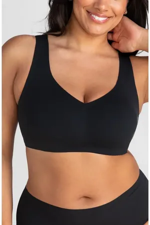 HONEYLOVE Wire-Free Bra Black Soft Form Comfort T Shirt Bra Size Medium thumbnail 1