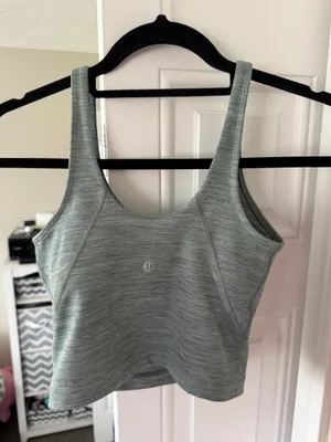 Lululemon align tank Heather Green thumbnail 2