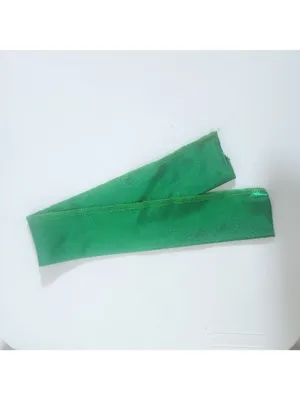 Designs for Dance Green Costume Set Cropped Tank Sequin Arm Covers Size Medium thumbnail 5