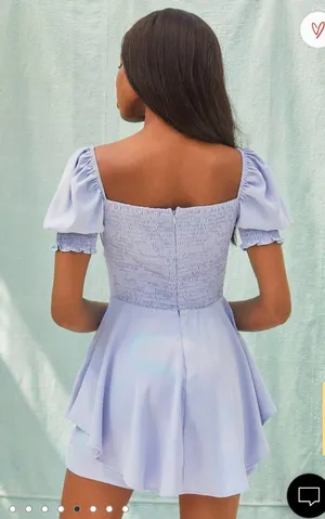 Lulus Periwinkle Romper thumbnail 2