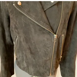 Sale! Topshop Genuine Coffee Brown Suede Moto Jacket Us6 thumbnail 16
