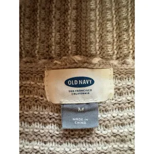 Old Navy Women Size Medium Open Front Ribbed Cardigan Sweater‎ Long Sleeve City thumbnail 3