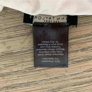 Ann Taylor Factory White Ruffle Sleeveless Blouse thumbnail 9